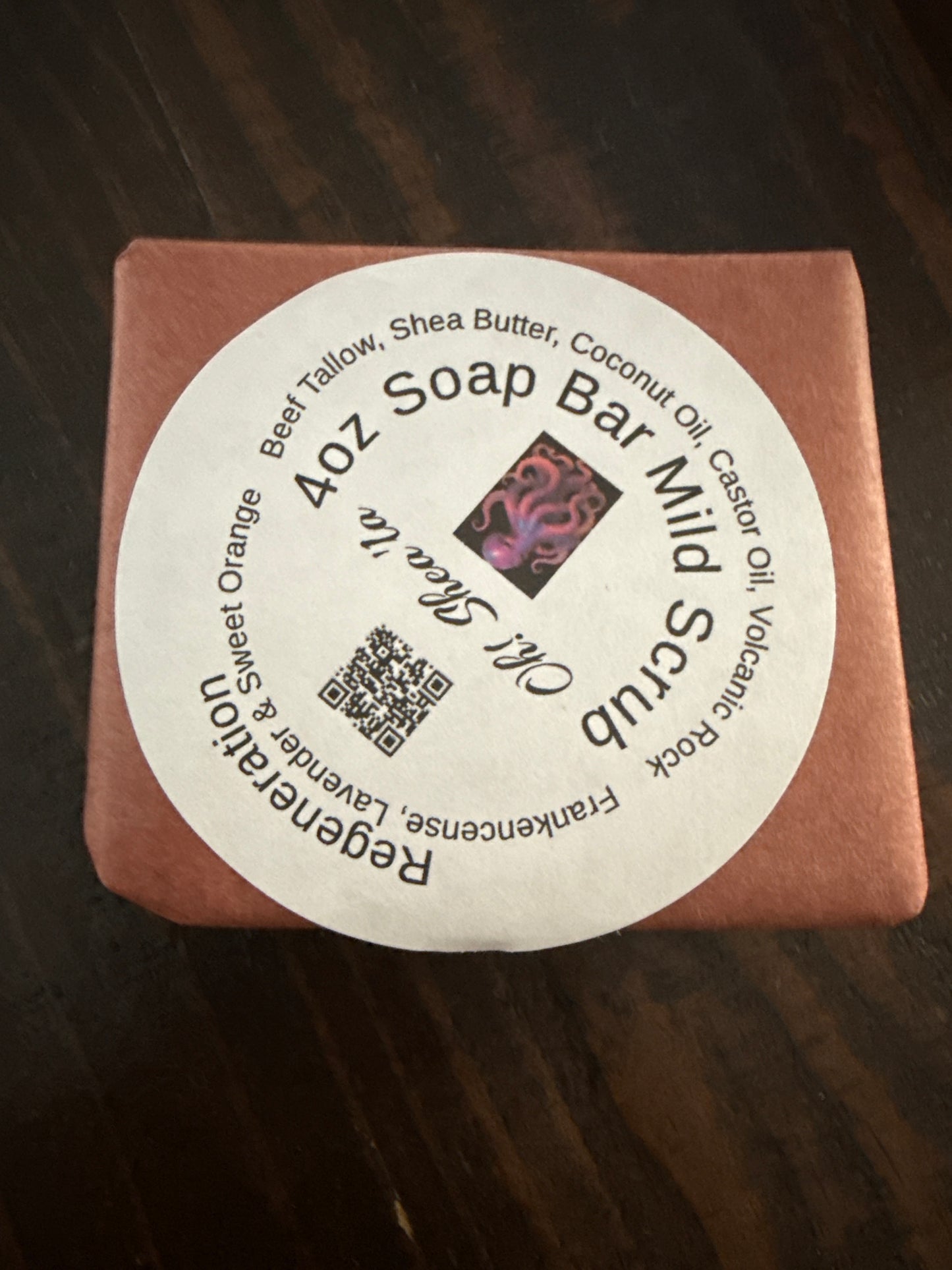 Bar Soap with Volcanic Rock 