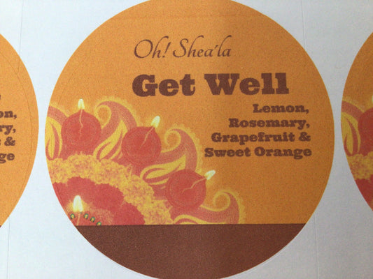 Get Well - Lemon, Grapefruit, Rosemary & Sweet Orange - Whipped Lotion 8oz
