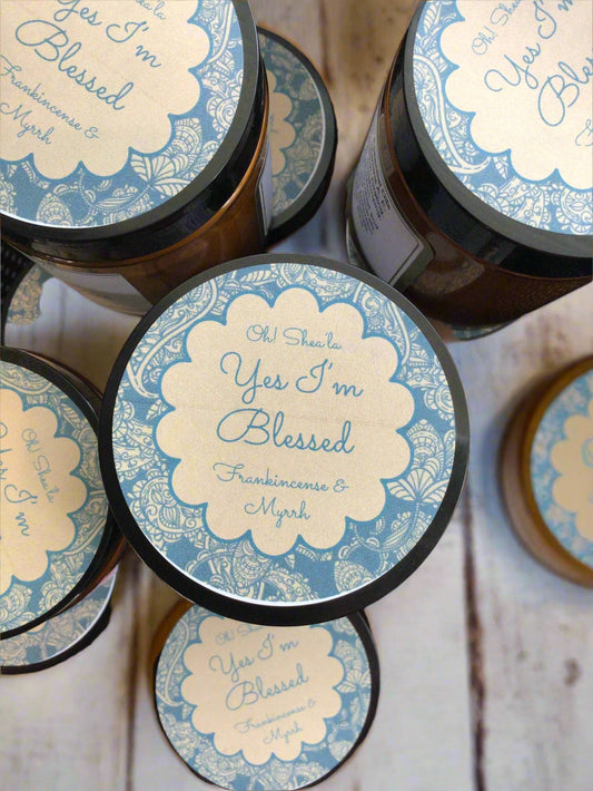 Yes I’m Blessed - Frankincense & Myrrh - Whipped Lotion 8oz